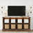 8 Cube Bookcase with Led Lights, Mid-Century Modern Bookshelf, Retro Wood Bookshelves Storage Organizer Shelf, Freestanding Open Book Shelves for Toy Room, Bedroom, Living Room, Office-189370886
