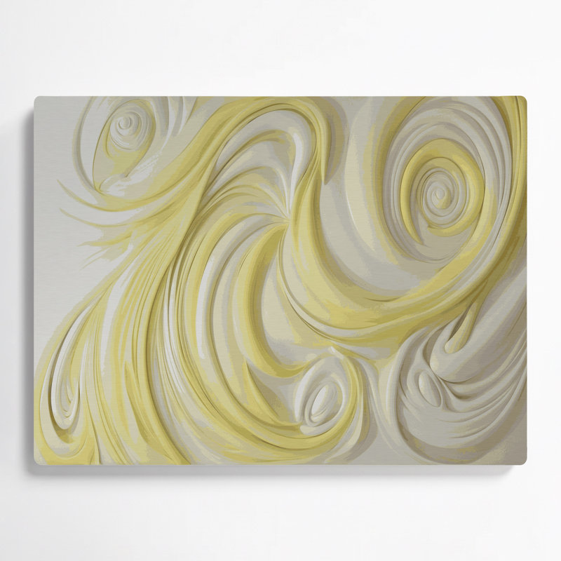 «Biomorphic Abstraction 45», art mural en métal beige, H 11 po x l 14 po