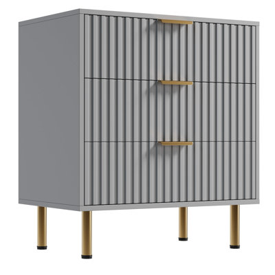 59.9 cm W Chest of 3 Drawers
