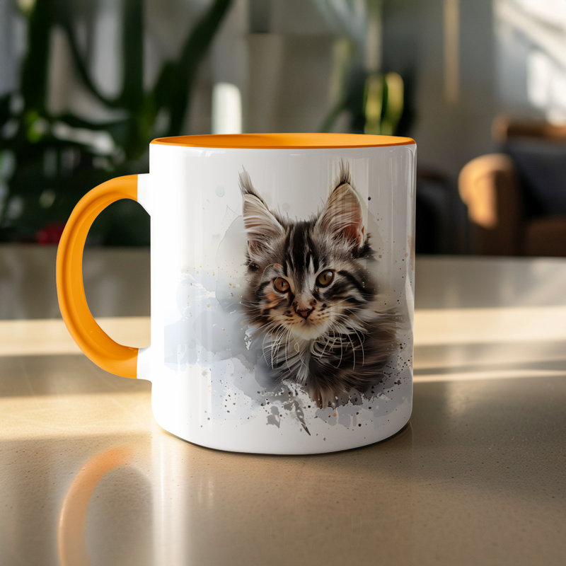Mug, 2, Orange