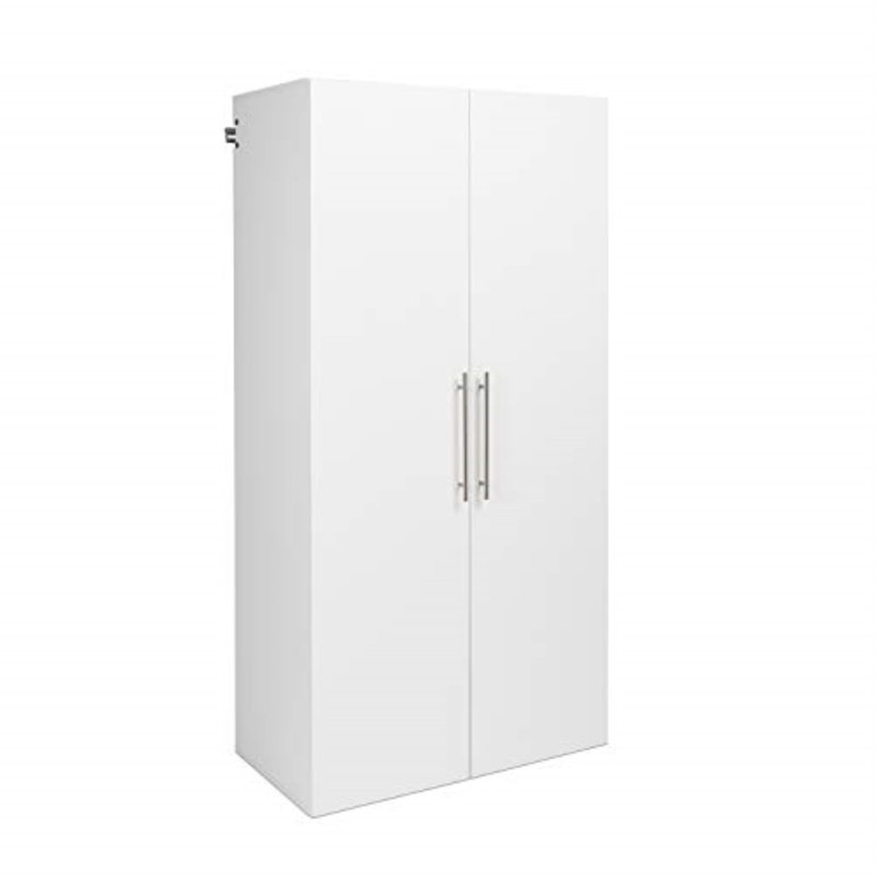 Barrayo Single Storage Cabinet ( 72 " H x 36 " W x 20 " D), White