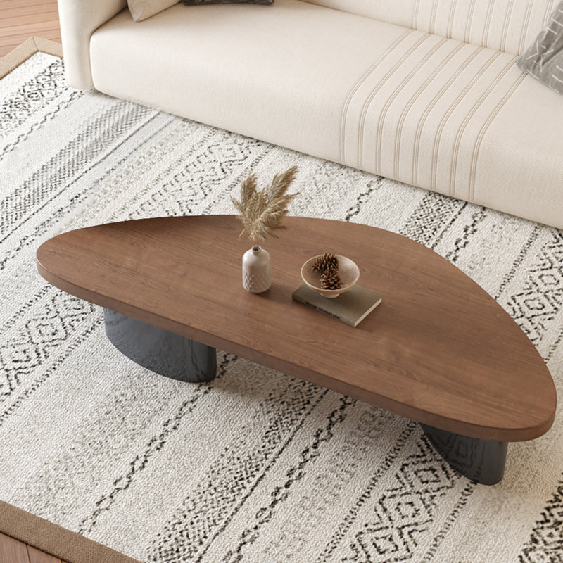 All solid wood multi-functional simple tea table, Brown, 16.54" H x 62.99" L x 27.56" W