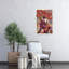Retro Jazz Groove Modern Retro Vibrant Wall Art Print 1 Piece Wrapped Canvas Wall Art-809012834