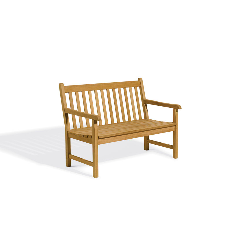 Banc de jardin Classic, H 35 po x l 48,5 po x P 26,5 po, Teck naturel