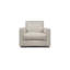 Sterne Leather Swivel Armchair