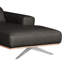 Edeltraut Genuine Leather Corner Sofa with Wooden Frame-1260026505-1260026504