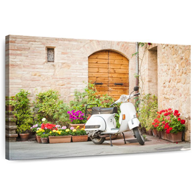 Scooter Mehar blanc Vespa