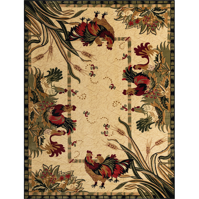 Josie-Leigh Floral Indoor Rug, Rectangle 10' x 13'
