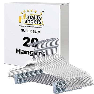 Plastic Hangers With Clips