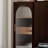 Pure solid wood black walnut bookcase