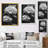 Monochrome Hydrangea Botanical Beauty I - Hydrangea Wall Decor-37700856-37700857