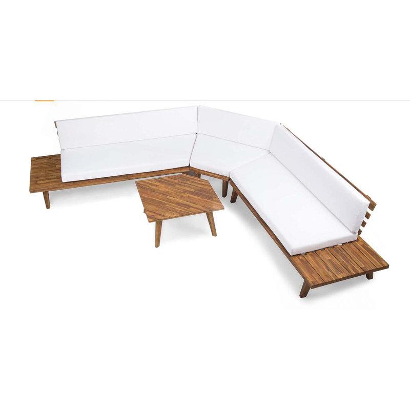 5 Seater Sectional Sofa Set With Cushions