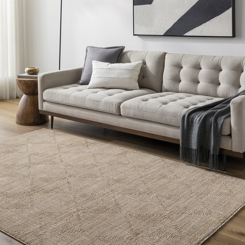 Geometric Shapes Area Rug, Rectangle 200 x 290 cm