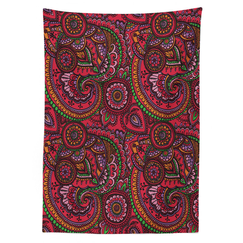 Motif basé sur des lignes à torsions rétro traditionnelles, 84 po x 60 po