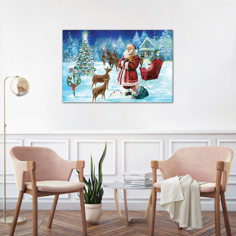 North Pole by Ruane Manning - Wrapped Canvas Print, 101.6 cm H x 66.04 cm W x 1.91 cm D