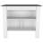 2-Piece Kitchen Set, Kitchen Island And Pantry Cabinet