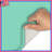 Solid Mint Background Bath Mat-1146377559
