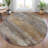 Machine Washable Indoor/Outdoor Xhevrie Brown Rug-112027127