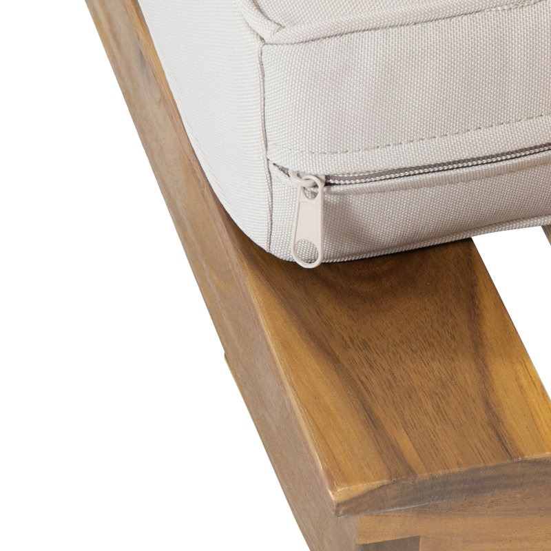 2 places à gauche - Bois beige pour le salon, 65,38 po Profondeur, 29,61 po de largeur, 29,46 po de hauteur, 52,3 lb. Poids fabriqué en bois, lb