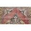 One-of-a-Kind Hand-Knotted 1960s 4'8" x 11'6" Runner Wool Area Rug in Red/Yellow/Brown