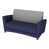 Bleu marine / gris