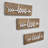 Handmade Decorative Wall Shelf (3 Pieces), Walnut Color, 15.7 x 5.5 x 0.5 Inches | 100% Spruce Wood | Easy Wall Mount with Self Assembly | Rustic & Modern Design, Perfect for Home Decor & Organizing