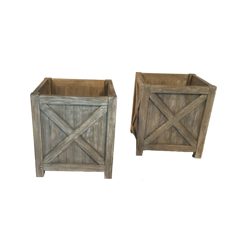 Lakewood Wood Planter, Small