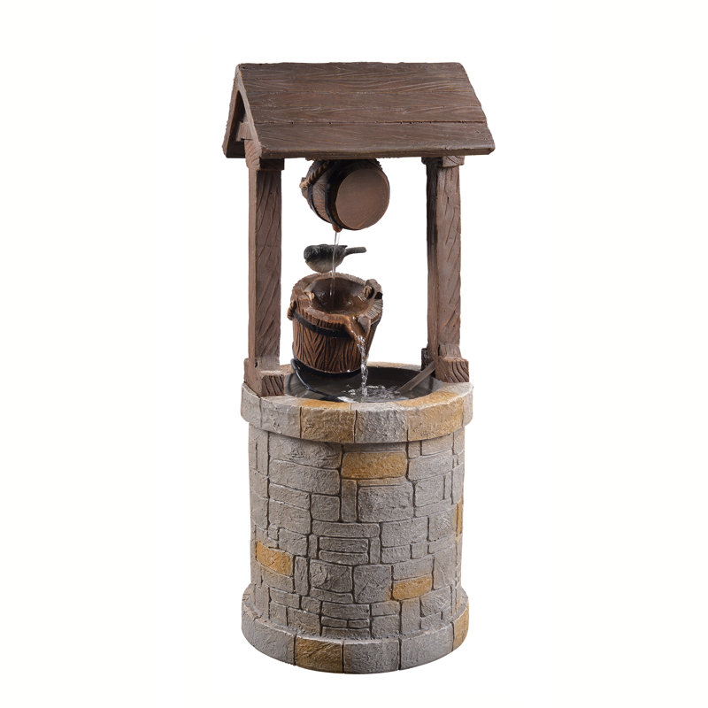 Handcrafted Outdoor Sculptural Fountain