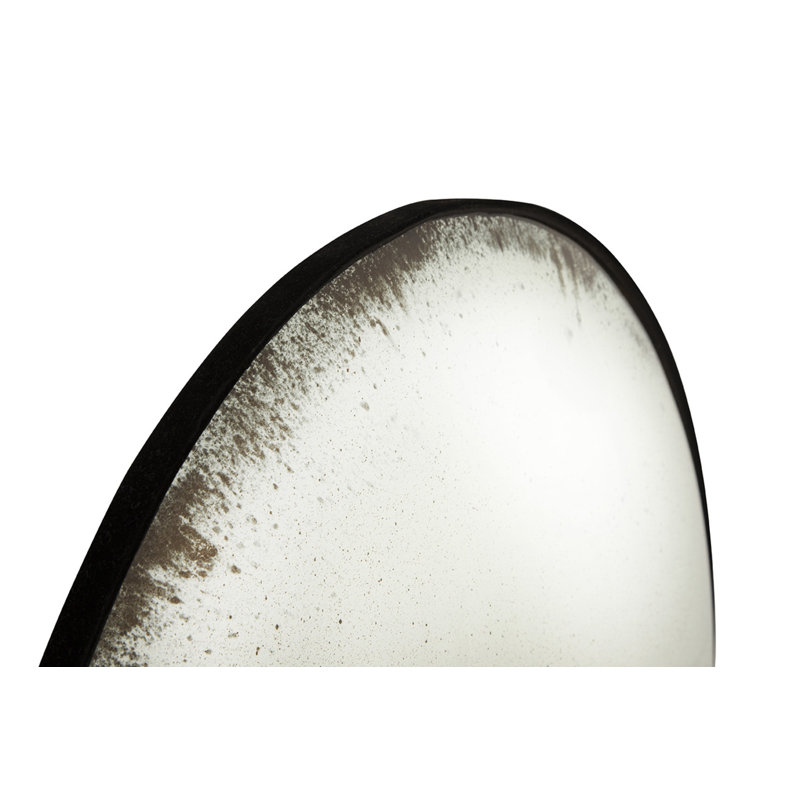Hines Round Metal Wall Mirror, 24" x 24"