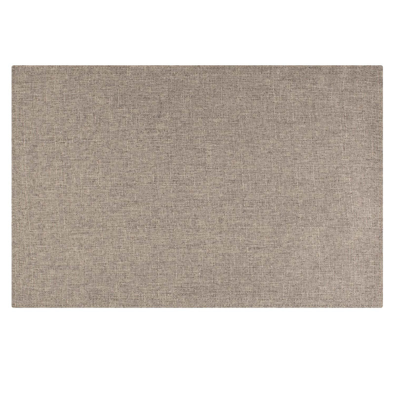 Napperon simple 18 po, Brun
