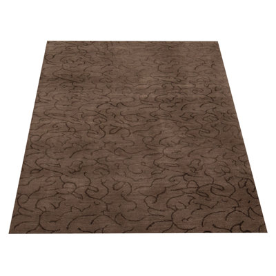 Wool Abstract Indoor Rug
