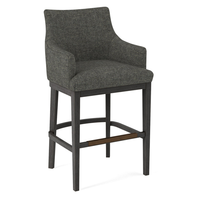 Upholstered Stool, 61536-78, White