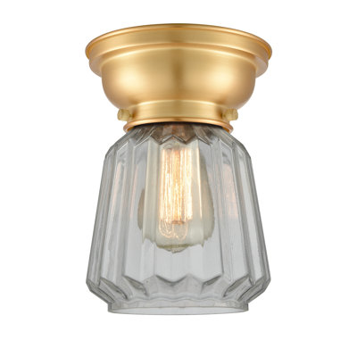 Vinson Glass Flush Mount