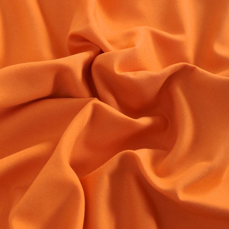 Taies d'oreiller de lit, 1800 taies d'oreiller en microfibre brossée avec fermeture à enveloppe - NTBAY, Orange, Grand