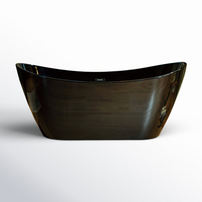 67'' x 32'' Freestanding Soaking Acrylic Bathtub