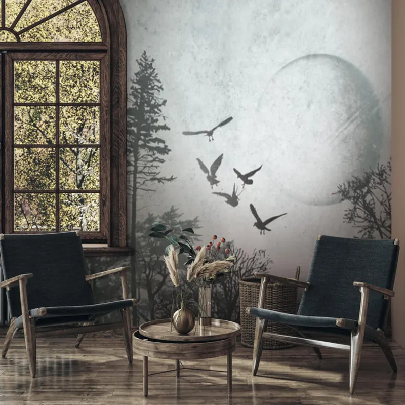 Moonflight In The Pines, 236" L x 118" W