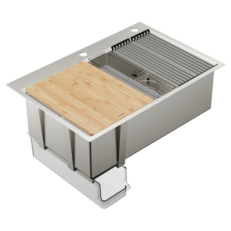 Moen Luxe Chef Bamboo Cutting Board