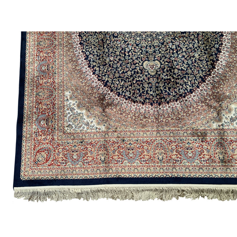 Rectangle Machine Tufted Silk Area Rug
