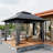 12 Ft. W x 12 Ft. D Metal Patio Gazebo-100846158