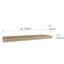 Moa Teak Floating Shelf-507159159