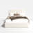 Haden Velvet Upholstered Platform Bed Frame with Channel Tufted Headboard-430185537-430185539