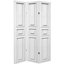 6 Ft. Tall Double Sided Stone Doorway Canvas Room Divider