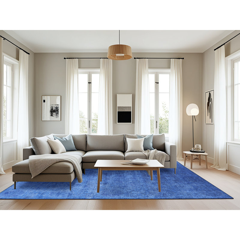 Tapis bleu Iqbaal, Rectangle 8 pi x 10 pi