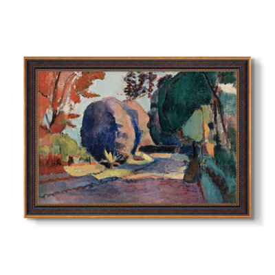 The Luxembourg Gardens, 1901-Henri Matisse-Custom Framed Canvas