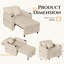 Chaise d'appoint rembourrée Heckman-792640992