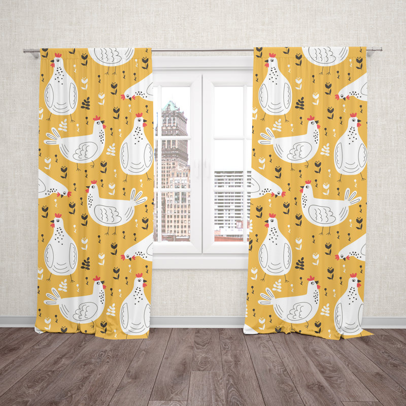 Jonie Room Darkening Curtain, 40" W x 52" L