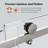 56-60" W * 74" H Frameless Single Sliding Shower Doors, Bathroom Sliding Shower Door, 5/16" (8mm) Thick SGCC Tempered Glass Door, Chrome