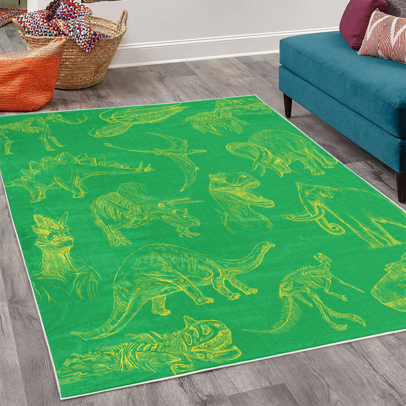 Tapis décoratif Aspremont, Rectangle 4 pi x 5 pi 5 po