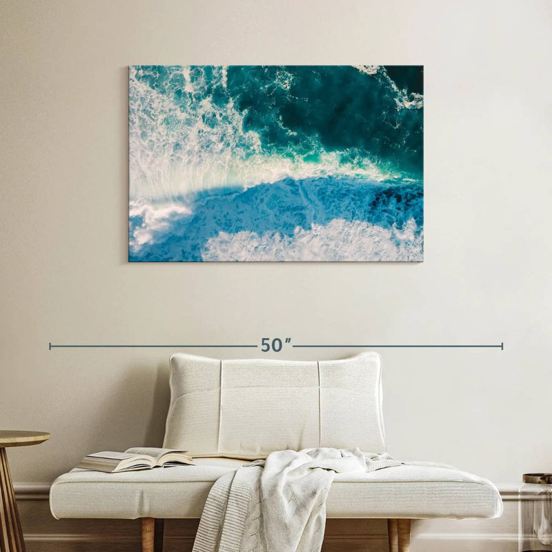 Gillard Sea Waves, H 26 po x l 39 po