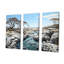 Ensemble de salon d'art mural Wild River Landscape - Coastal Coral Under Water-107753884-107753885